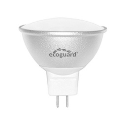 Lámpara LED Dicroica 5W GU6.35 220V · Fría - Ecoguard