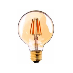 Lámpara LED Globo Vintage 6W G95 230V · Cálida - Ecoguard