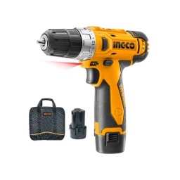 Atornillador 2 Bateras 12V Li-Ion con Bolso - Ingco