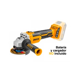 Amoladora Angular 4 1/2" 20V Sin Bateria - Ingco