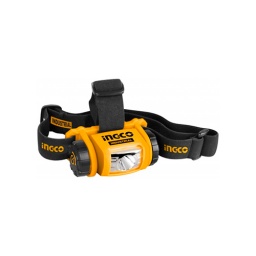 Linterna De Vincha 5W LED 3 Pilas AAA - Ingco