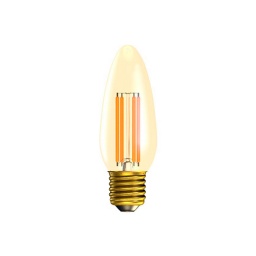 Lámpara LED Vela Vintage 4W E27 230V · Cálida - Vyba
