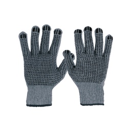 Guantes de Algodn  Palma y Pulgar de PVC - Truper