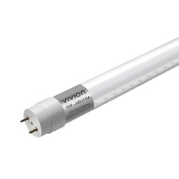 Tubo LED 120Cm T8 16W 220V Luz Neutra - Transparente - Vivion