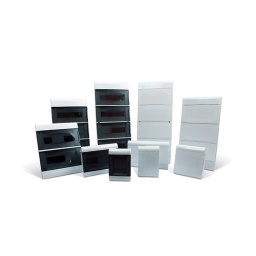 Tablero Embutir 5 MOD. Tapa Opaca  - Steck