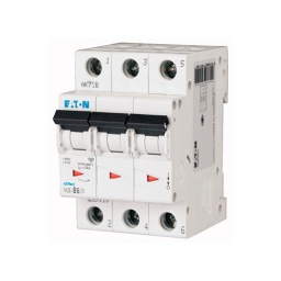 Interruptor Termomagntico DIN 3P 4A 6kA en 60898 - EATON