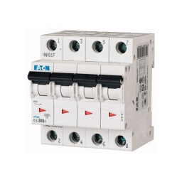 Interruptor Termomagntico DIN 4P 10A 6kA en 60898 - EATON