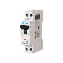Interruptor Termomagntico DIN 1P + N 10A 6kA en 60898 - EATON