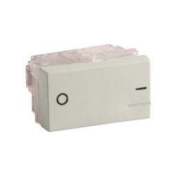 Modulo Interruptor Bipolar  Blanco  Serie Quantum - Richi