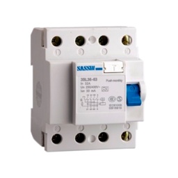 Interruptor Diferencial DIN 4P 25A 30mA - Sassin