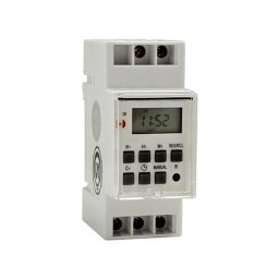 Timer - Interruptor Horario Digital Semanal - 2 Mdulos DIN - TBCin