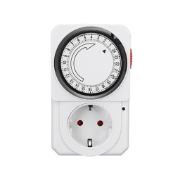 Timer - Interruptor Horario Analgico con Toma Schuko