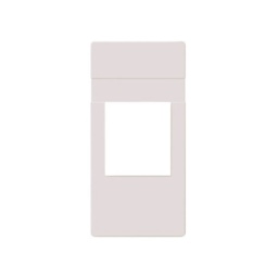 Mdulo Vacio Keystone RJ45  Blanco  Serie Duomo - Conatel