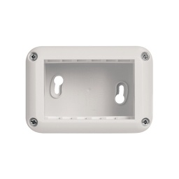 Caja exterior de 3 mdulos  Blanco  Serie Presta