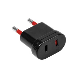 Adaptador americano  Negro - Contactum