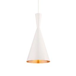 Colgante Tom Dixon 3  19cm  Blanco