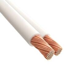 Cable Gemelo 2X0.50 Blanco - Lemu