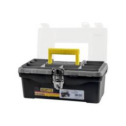 Caja Plstica Porta Herramientas con Cierres Metlicos - Crossmaster 