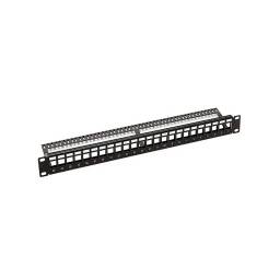 Patch Panel de 24 Puertos Keystone - RX